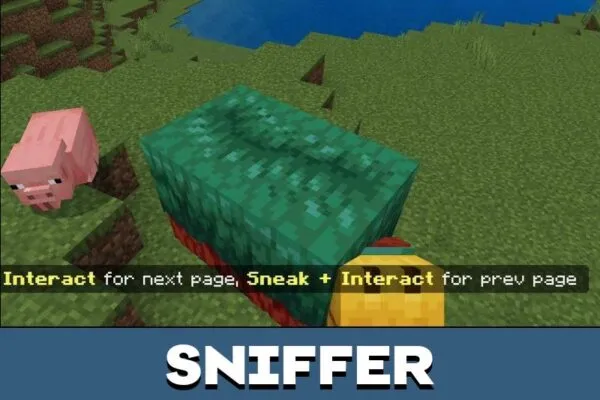 Sniffer from Morph Mod for Minecraft PE