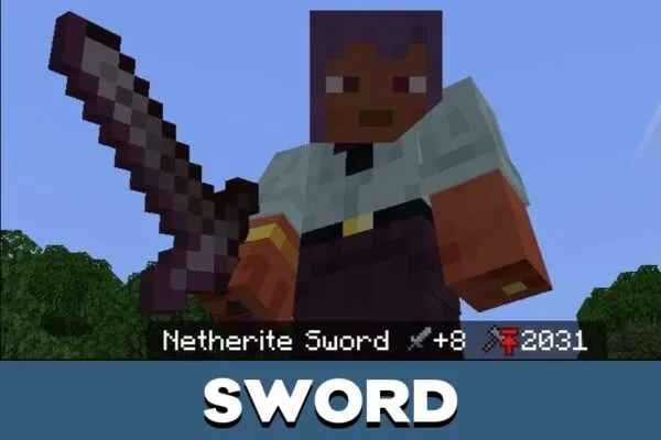 Sword from Item Info Texture Pack for Minecraft PE