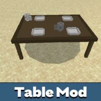 Table Mod for Minecraft PE