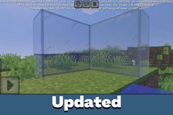 Updated from Connected Glass Mod for Minecraft PE