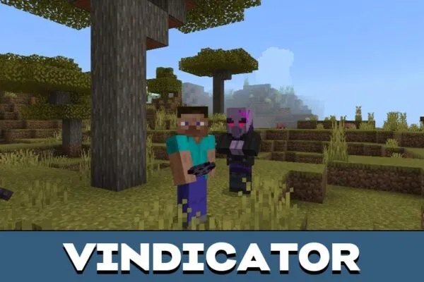 Vindicator from Wither Storm Mod for Minecraft PE