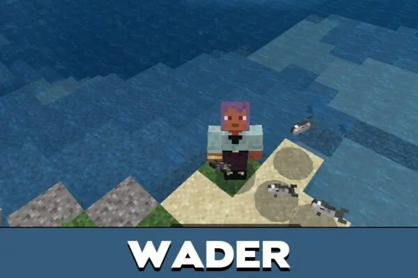 Wader from Aquatic Life Mod for Minecraft PE