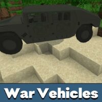 Military Vehicles Mod for Minecraft PE