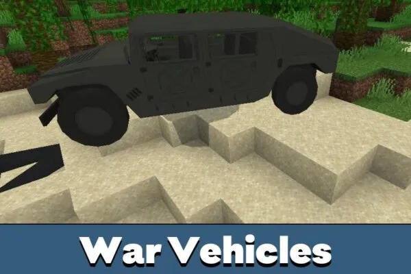 War Vehicles Mod for Minecraft PE
