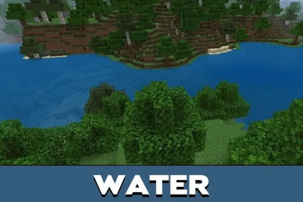 Water from Zero Shader for Minecraft PE