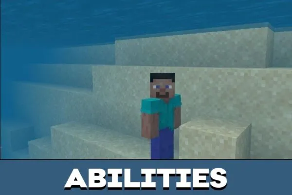 Abilities from Breathe Underwater Mod for Minecraft PE