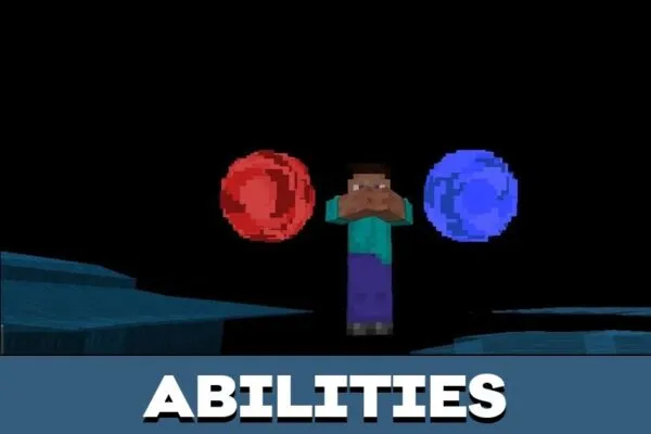 Abilities from Gojo Mod for Minecraft PE