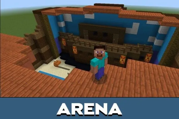 Arena from Blazeland Map for Minecraft PE