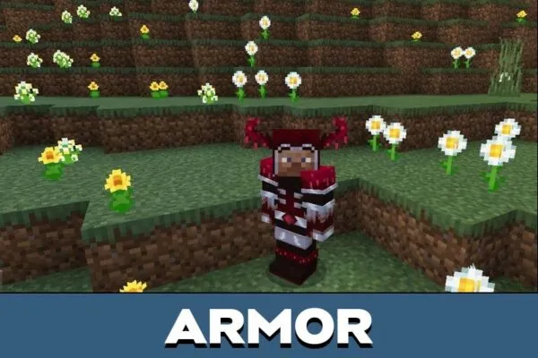 Armor from Demon Tools Mod for Minecraft PE