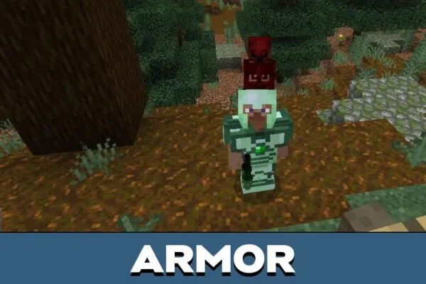 Armor from Fortify Mod for Minecraft PE