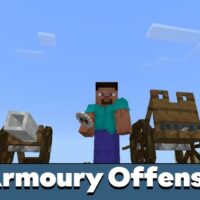 Armoury Offense Mod for Minecraft PE
