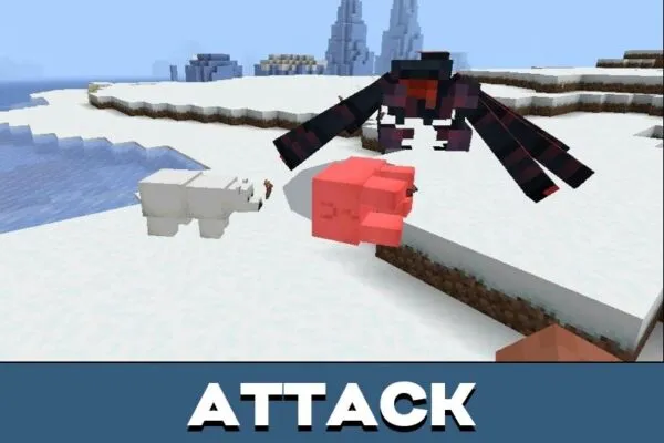 Attack from Scorpion Boss Mod for Minecraft PE