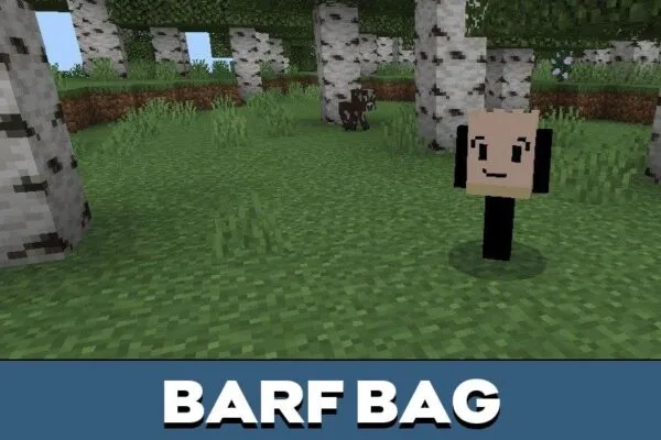 Barf Bag from BFDI Mod for Minecraft PE