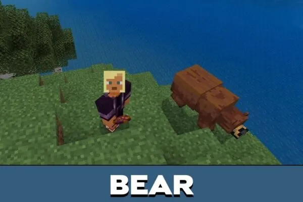 Bear from Safari Animals for Minecraft PE