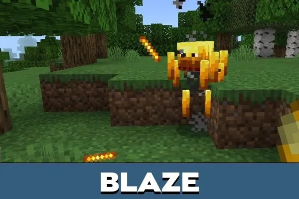 Blaze from Effect Texture Pack for Minecraft PE