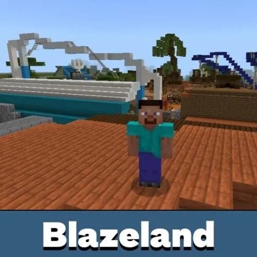 Blazerland Map for Minecraft PE