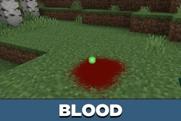 Blood from Effect Texture Pack for Minecraft PE