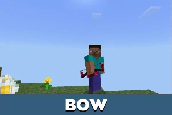 Bow from Demon Tools Mod for Minecraft PE