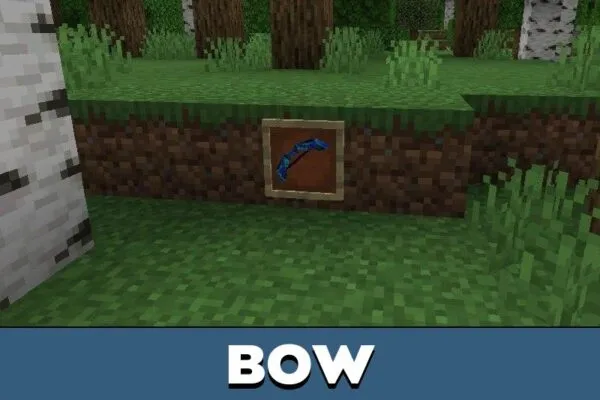 Bow from Venomous Arsenal Mod for Minecraft PE