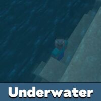 Breath Underwater Mod for Minecraft PE