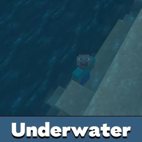 Breath Underwater Mod for Minecraft PE