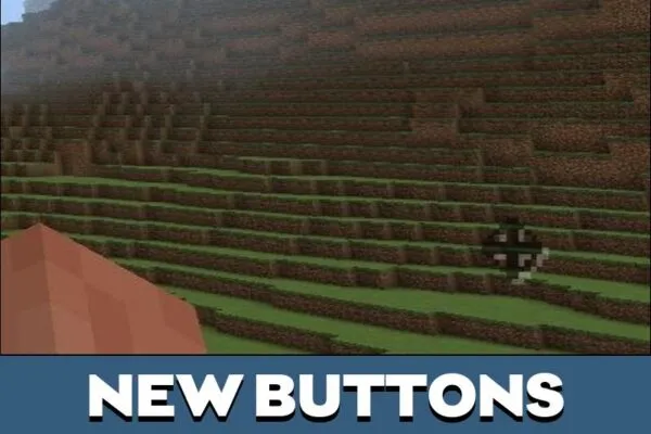 Buttons from Gothic Texture Pack for Minecraft PE