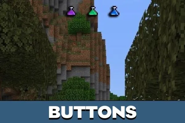 Buttons from Laboratory Texture Pack for Minecraft PE