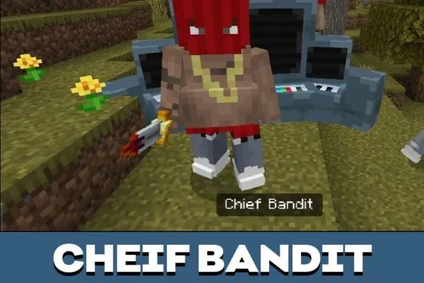 Cheif Bandit from Stand Verse Mod for Minecraft PE