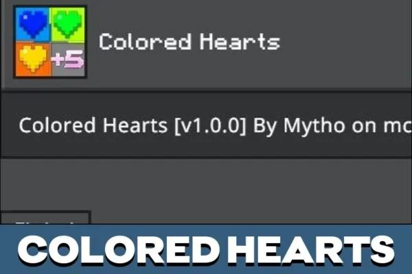 Colored Heart Texture Pack for Minecraft PE