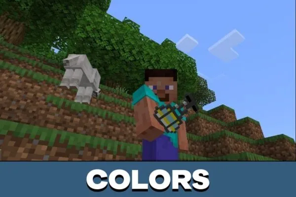 Colors from Cable Car Mod for Minecraft PE