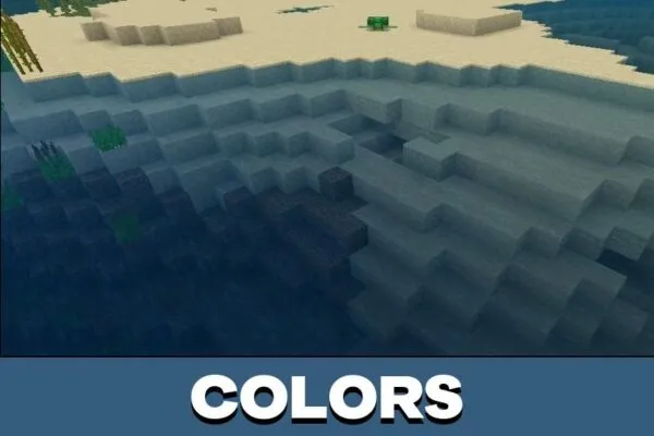 Colors from River Texture Pack for Minecraft PE