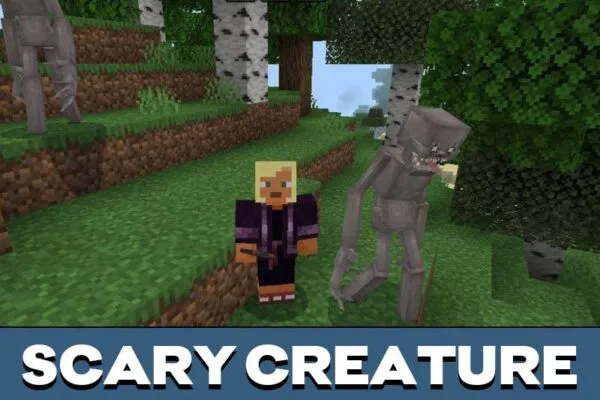 Creature from Skin Walker Mod for Minecraft PE