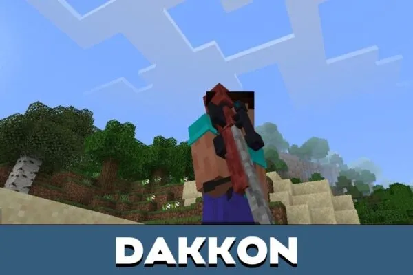 Dakkon from Ratio Guns Mod for Minecraft PE