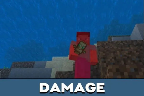 Damage from Auto Totem Mod for Minecraft PE