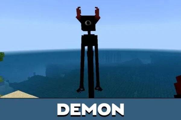 Demon from Dark Echoes mod for Minecraft PE