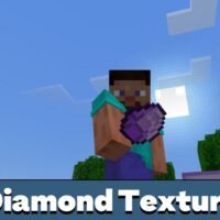 Diamond Texture Pack for Minecraft PE