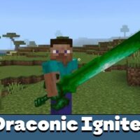 Draconic Igniter Weapons Mod for Minecraft PE