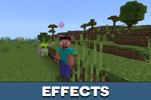 Effects from MCL Golems Mod for Minecraft PE