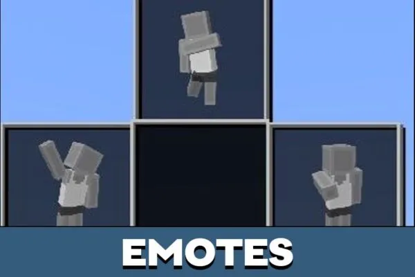 Emotes from Gothic Texture Pack for Minecraft PE