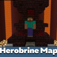 Herobrine Map for Minecraft PE