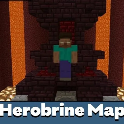 Herobrine Map for Minecraft PE