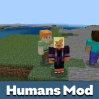 Humans Mod for Minecraft PE