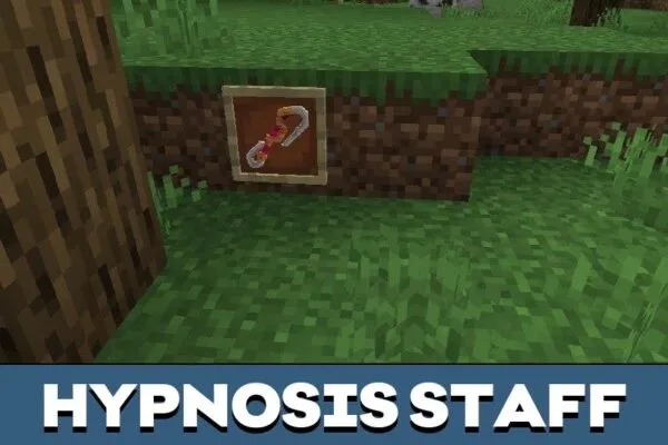 Hypnosis Staff from Venomous Arsenal Mod for Minecraft PE