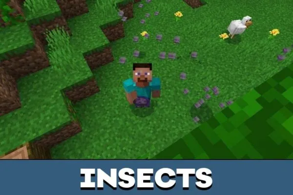 Insects from Ender Awakening Mod for Minecraft PE