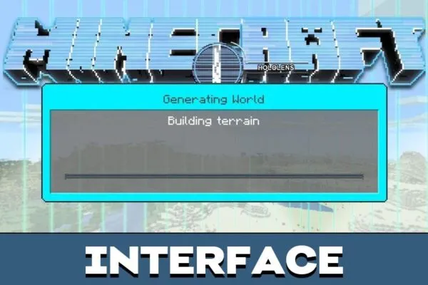 Interface from Hololens Texture Pack for Minecraft PE