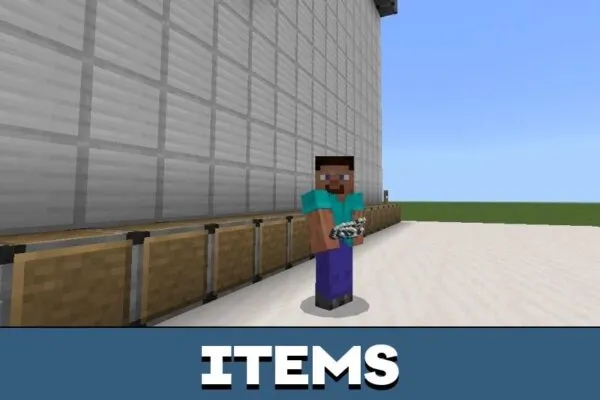 Items from DFA Maker Map for Minecraft PE