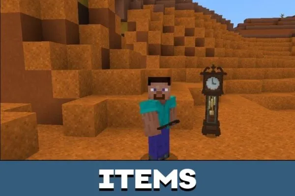 Items from Scooby Doo Mod for Minecraft PE