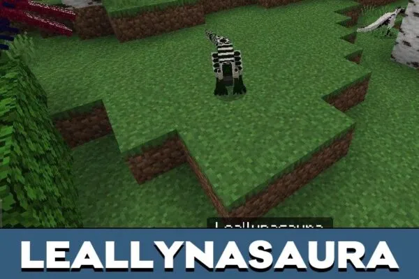 Leallynasaura from Kerfees Expansion Mod for Minecraft PE