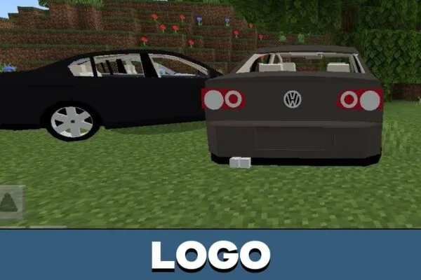 Logo from Volkswagen Mod for Minecraft PE