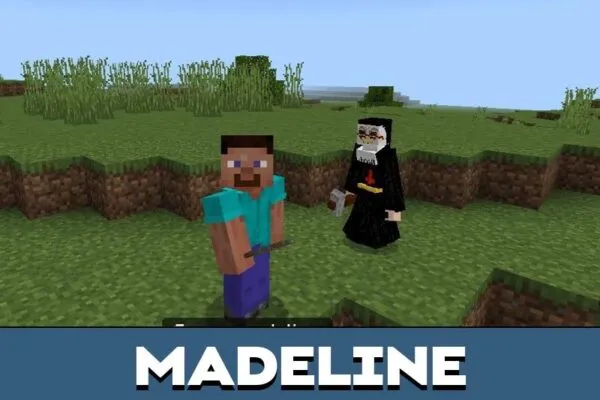 Madeline from Ice Scream Mod for Minecraft PE